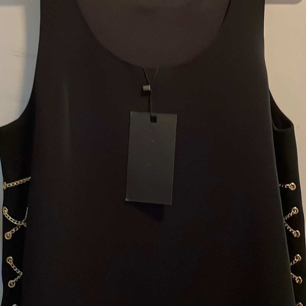 Black tank with tags and never worn